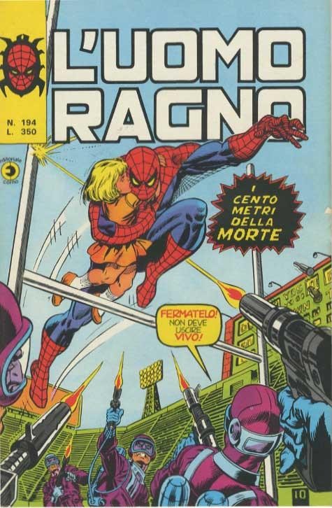 Fumetto L'uomo Ragno -  1977