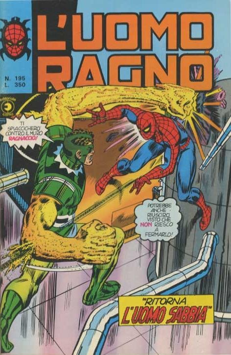 Fumetto L'uomo Ragno -  1977