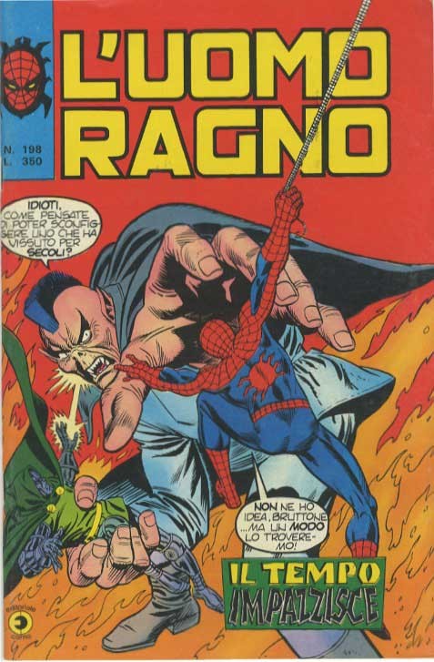 Fumetto L'uomo Ragno -  1977
