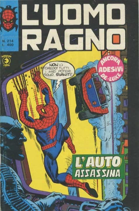Fumetto L'uomo Ragno -  1978