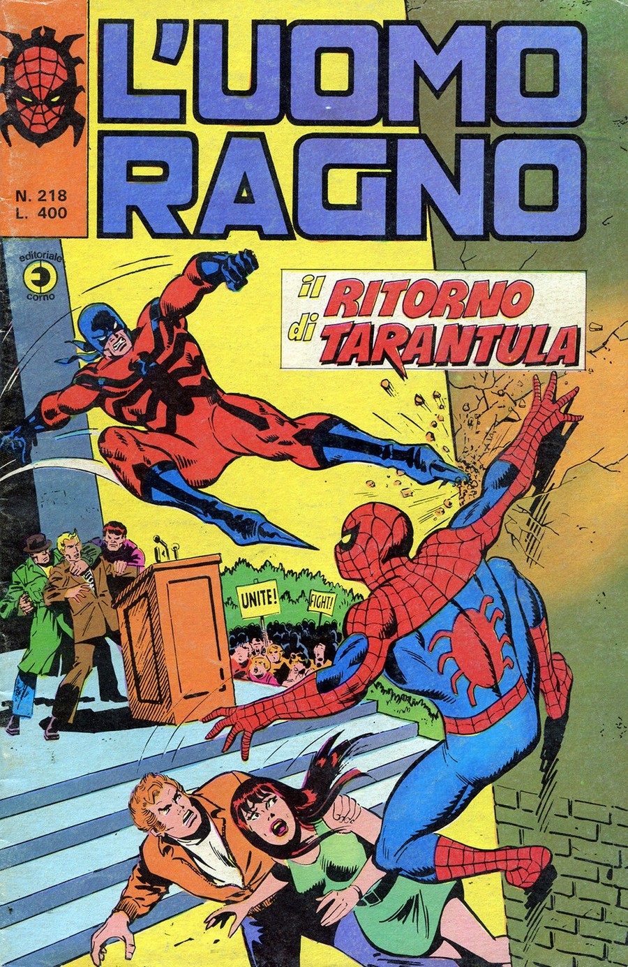 Fumetto L'uomo Ragno -  1978