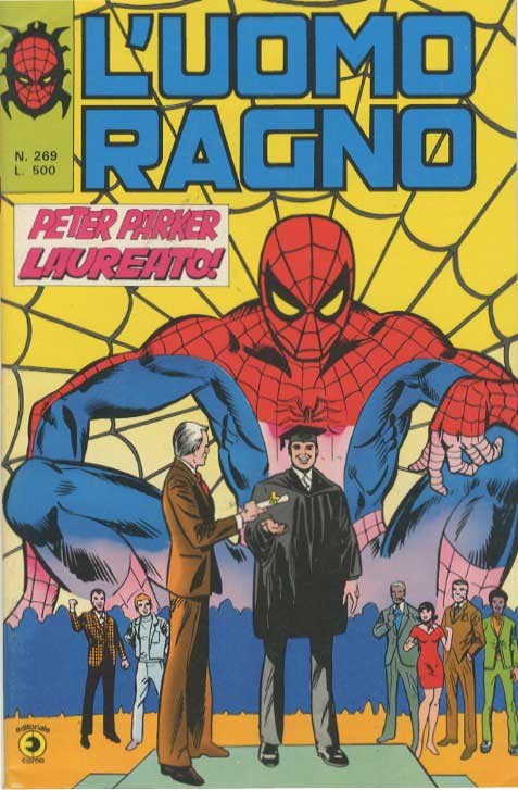 Fumetto L'uomo Ragno -  1980
