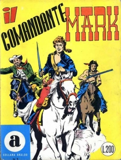 Fumetto Il Comandante Mark -  1966