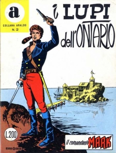 Fumetto Il Comandante Mark -  1966