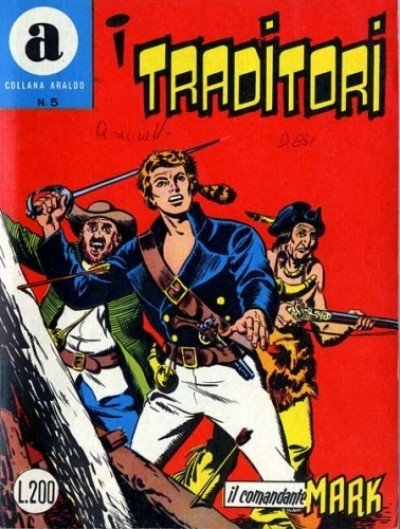 Fumetto Il Comandante Mark -  1967