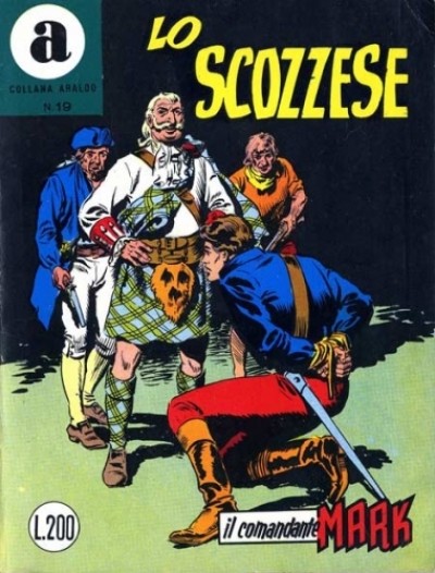 Fumetto Il Comandante Mark -  1968