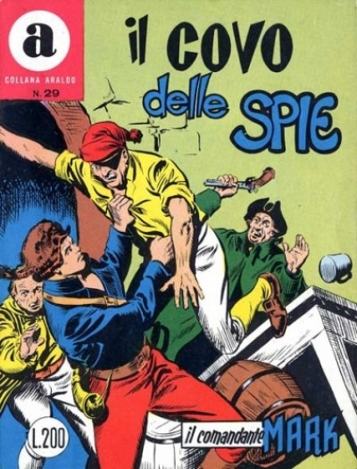 Fumetto Il Comandante Mark -  1969