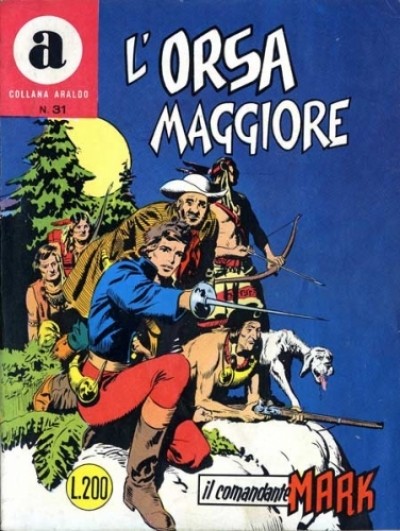 Fumetto Il Comandante Mark -  1969