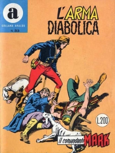 Fumetto Il Comandante Mark -  1969