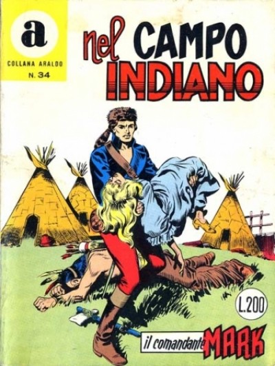 Fumetto Il Comandante Mark -  1969