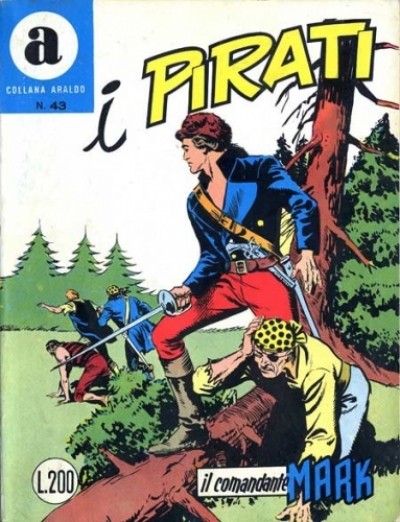Fumetto Il Comandante Mark -  1970