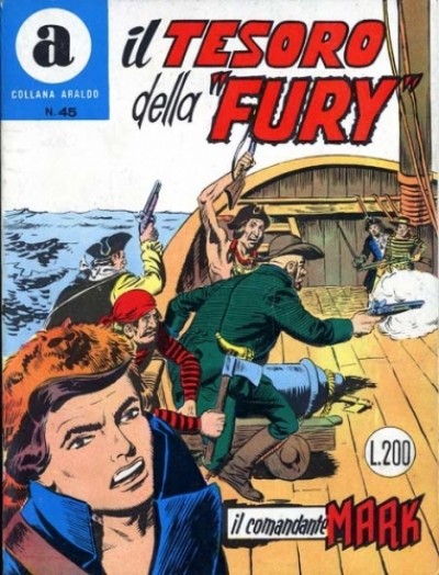 Fumetto Il Comandante Mark -  1970