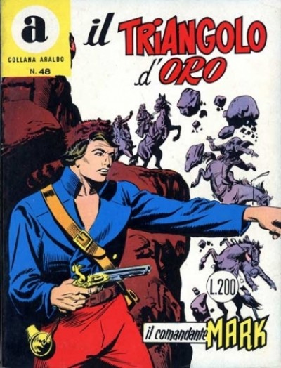 Fumetto Il Comandante Mark -  1970