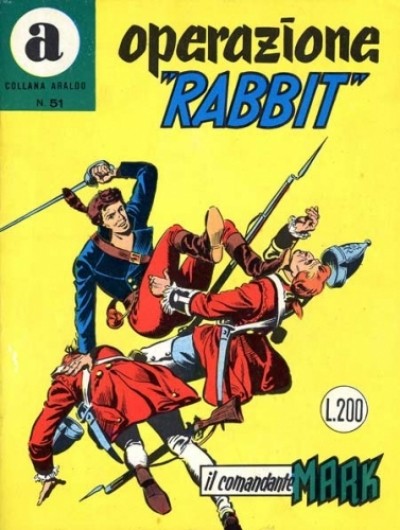 Fumetto Il Comandante Mark -  1970