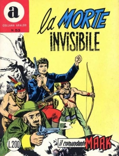 Fumetto Il Comandante Mark -  1971