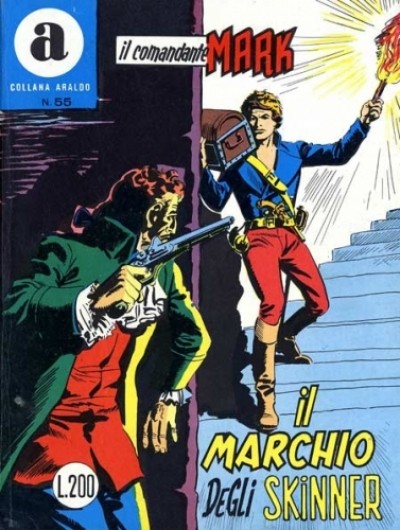 Fumetto Il Comandante Mark -  1971