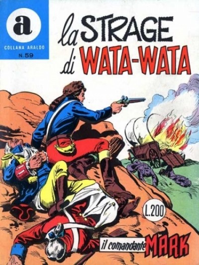 Fumetto Il Comandante Mark -  1971