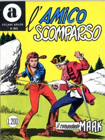 Fumetto Il Comandante Mark -  1971