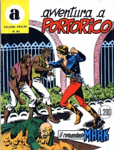 Fumetto Il Comandante Mark -  1971
