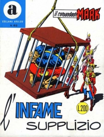 Fumetto Il Comandante Mark -  1971