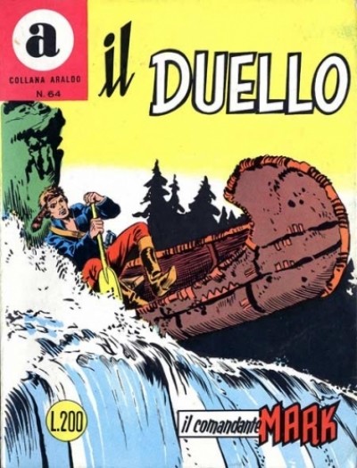 Fumetto Il Comandante Mark -  1971