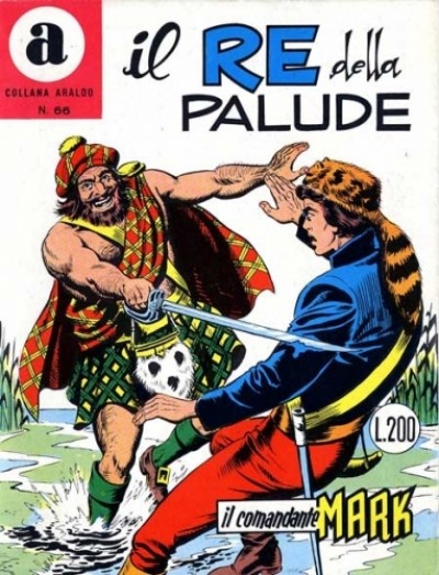 Fumetto Il Comandante Mark -  1972