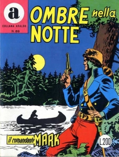 Fumetto Il Comandante Mark -  1972