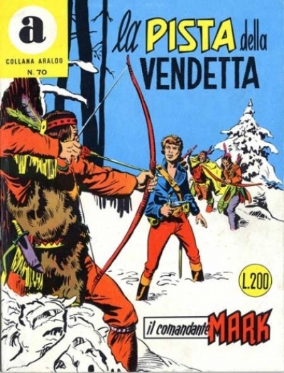 Fumetto Il Comandante Mark -  1972