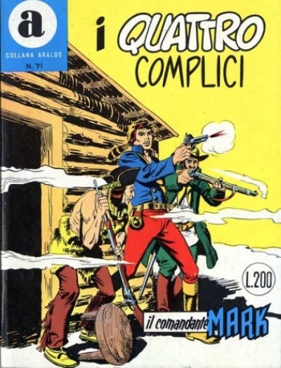 Fumetto Il Comandante Mark -  1972