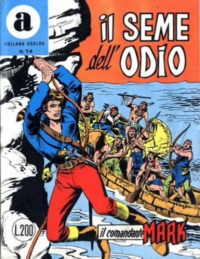 Fumetto Il Comandante Mark -  1972