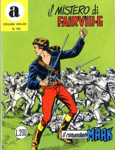 Fumetto Il Comandante Mark -  1972