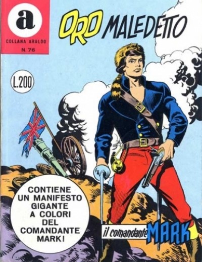 Fumetto Il Comandante Mark -  1972