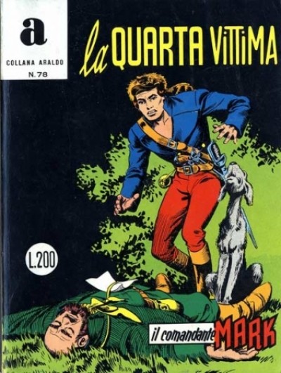 Fumetto Il Comandante Mark -  1973