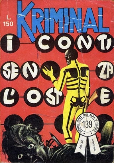 Fumetto Kriminal -  1968