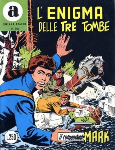 Fumetto Il Comandante Mark -  1974