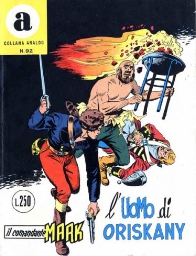 Fumetto Il Comandante Mark -  1974