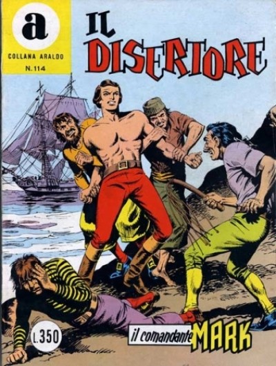 Fumetto Il Comandante Mark -  1976