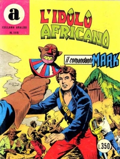 Fumetto Il Comandante Mark -  1976