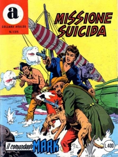Fumetto Il Comandante Mark -  1977