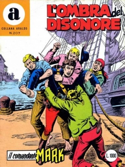 Fumetto Il Comandante Mark -  1983