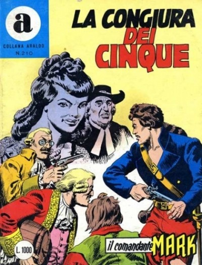 Fumetto Il Comandante Mark -  1984