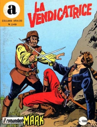 Fumetto Il Comandante Mark -  1987