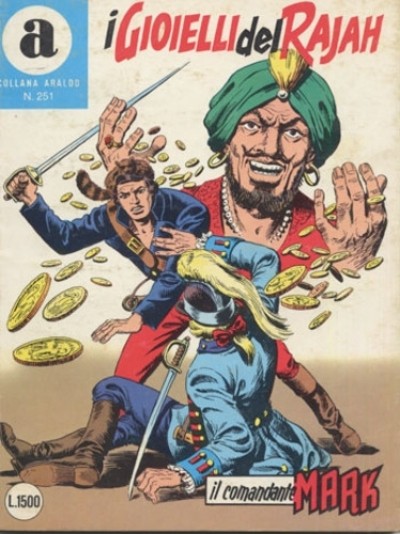 Fumetto Il Comandante Mark -  1987