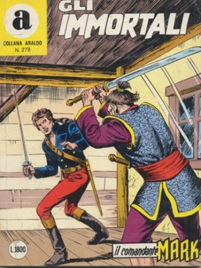Fumetto Il Comandante Mark -  1989