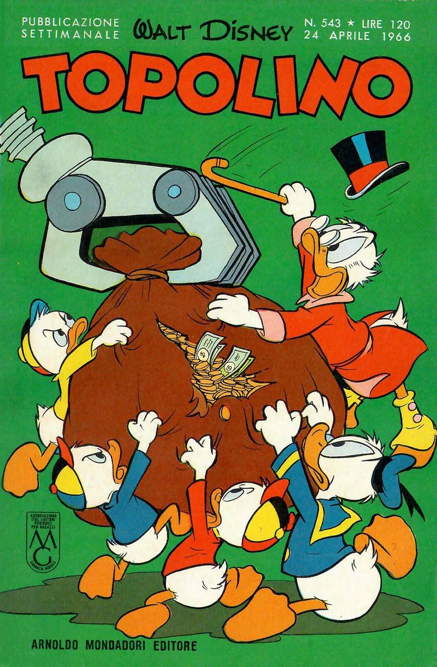 Fumetto Topolino -  1966
