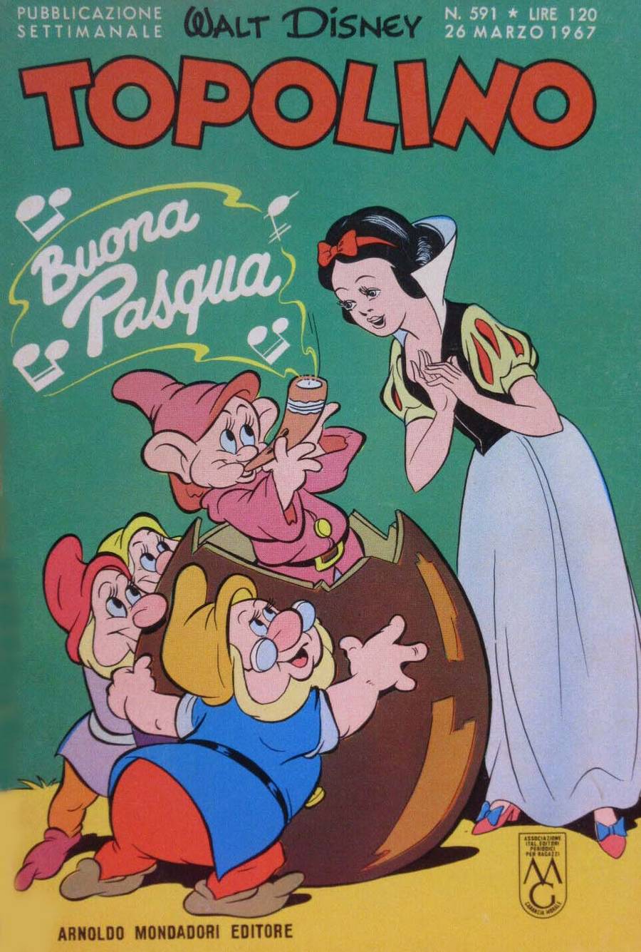 Fumetto Topolino -  1967