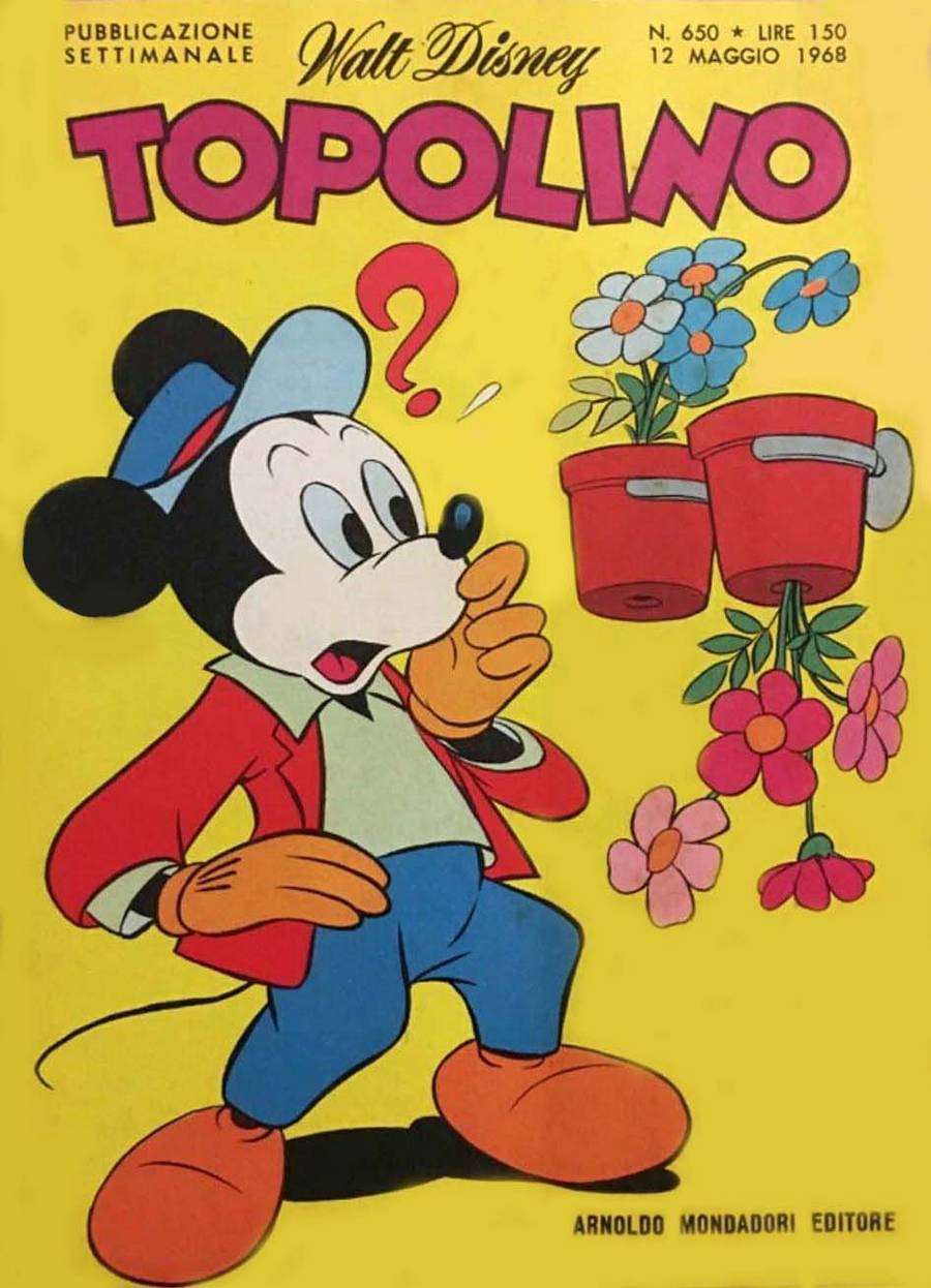 Fumetto Topolino -  1968