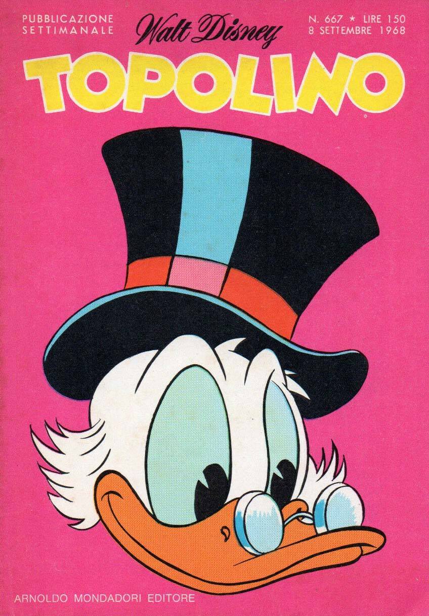 Fumetto Topolino -  1968