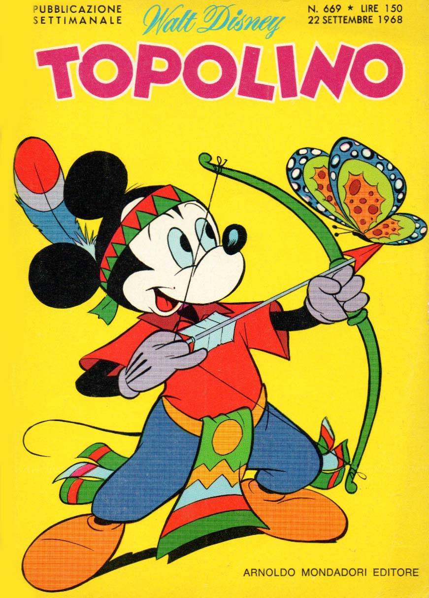 Fumetto Topolino -  1968