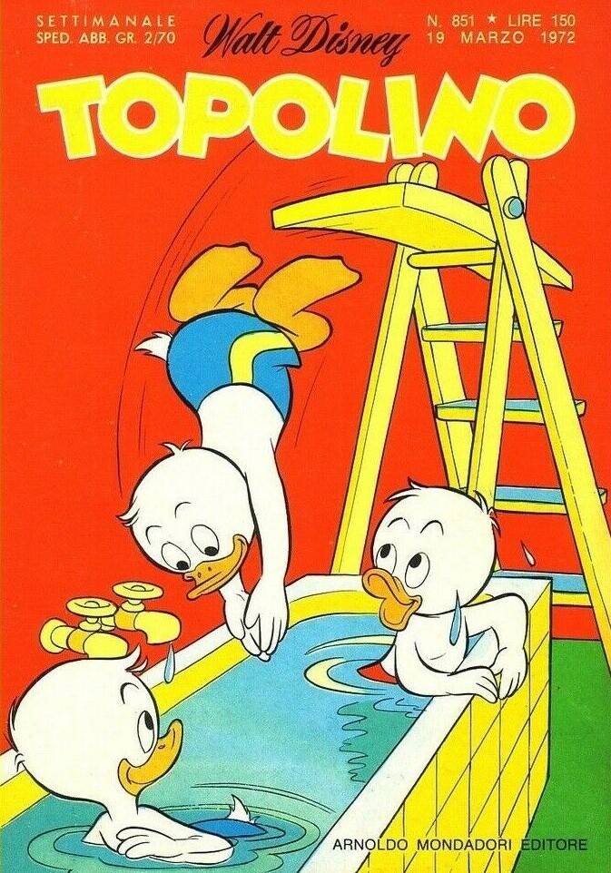 Fumetto Topolino -  1972